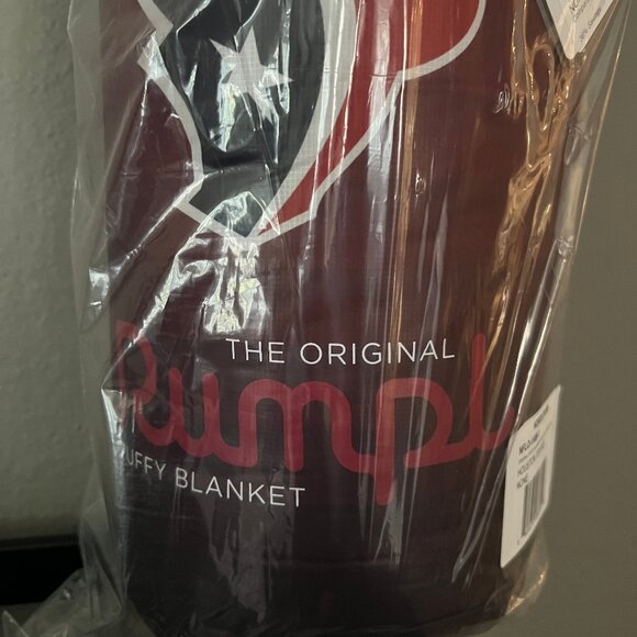 Original RUMPL NFL Houston Texans Puffy Blanket NEW - Picture 4 of 5